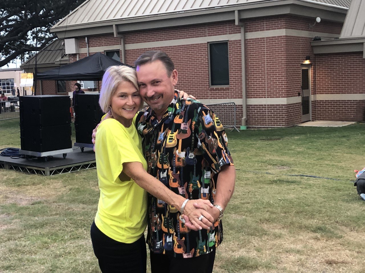 Kim and Robert Zientek enjoy a dance at the Katy Rice Festival Oct. 7 in downtown Katy. The Rice Festival, a Katy staple for decades, enjoyed good crowds and good weather over the weekend.